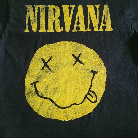 NIRVANA☸️ Smiley Face😊 Logo Tee👕 - Picture 10 of 10